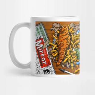 Fish & Chips - British Cuisine Mug